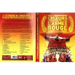 dvd les choeurs de l'armée rouge, palais des festivals de cannes