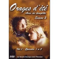 dvd orages d'été - avis de tempête - vol 1