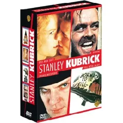 dvd stanley kubrick - coffret : eyes wide shut + shining + orange mécanique + full metal jacket - pack