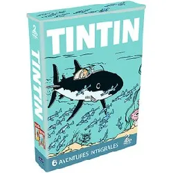 dvd tintin : 6 aventures intégrales - coffret n° 1 - coffret métal - édition limitée