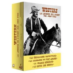 dvd western - la légende de l'ouest par john ford (4 dvd) - pack