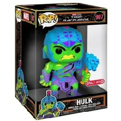 figurine funko! pop - thor ragnarock [marvel] n°907 - hulk - black light - 25 cm (57928)