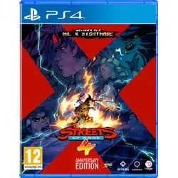 jeu ps4 streets of rage 4 : anniversary edition