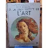 livre a la decouverte de l'art
