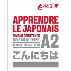livre apprendre le japonais niveau a2