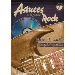 livre astuces guitare rock +cd