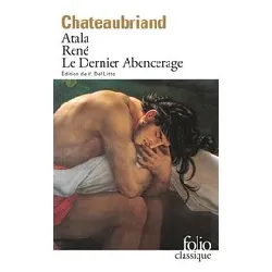 livre atala - rené - le dernier abencerage - chateaubriand