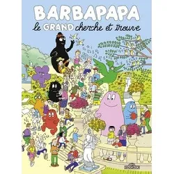 livre barbapapa - le grand cherche et trouve
