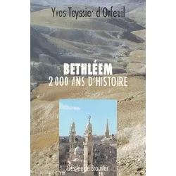 livre bethléem - 2000 ans d'histoire