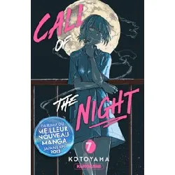 livre call of the night - tome 7