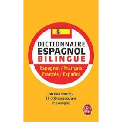 livre dictionnaire espagnol bilingue