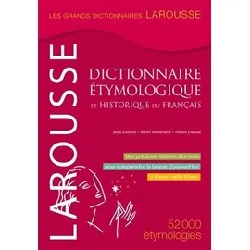 livre dictionnaire étymologique et historique du français