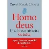livre homo deus - une brève histoire du futur