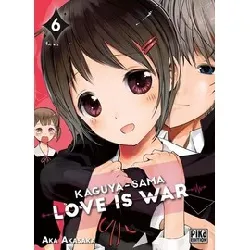 livre kaguya - sama - love is war - tome 6