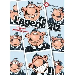 livre l'agent 212 - l'agent prend la pose