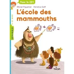 livre l'école des mammouths