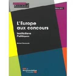 livre l'europe aux concours - institutions politiques