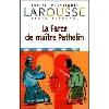 livre la farce de maître pathelin