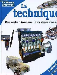 livre la technique (découvertes - inventions - technologies d'avenir)