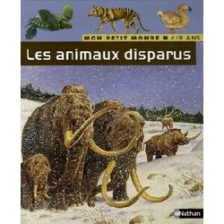 livre les animaux disparus