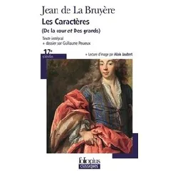 livre les caractères