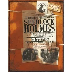 livre les dossiers personnels de sherlock holmes - dr john watson