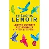 livre lettre ouverte aux animaux (et à ceux qui les aiment)