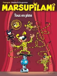 livre marsupilami - tome 16 - tous en piste / edition spéciale (indispensables 2022)