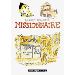 livre missionnaire - les carnets de joann sfar