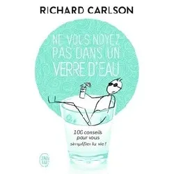 livre ne vous noyez pas dans un verre d'eau