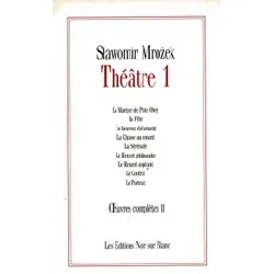 livre oeuvres completes vol 2 theatre 1