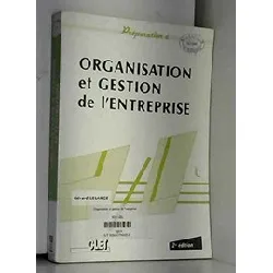 livre organisation et gestion de l'entreprise