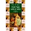 livre poemes saturniens suivi de fetes galantes