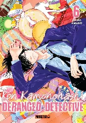 livre ron kamonohashi - deranged detective - tome 6