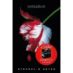 livre saga twilight - tentation - édition collector avec coffret