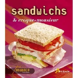 livre sandwichs et croque - monsieur