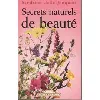livre secrets naturels de beauté