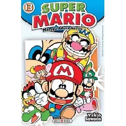 livre super mario - manga adventures - tome 13