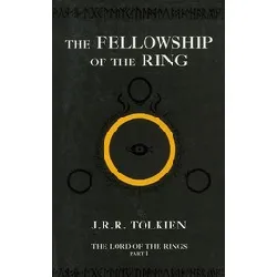 livre the lord of the rings, tome 1 : fellowship of ring (en anglais)