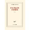 livre une façon d'aimer