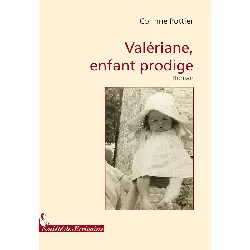 livre valériane, enfant prodige - corinne pottier