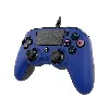manette filaire nacon bleue pour ps4