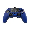 manette filaire nacon bleue pour ps4
