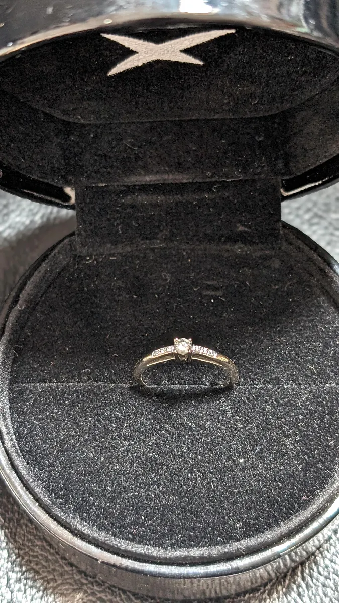 Bague Mauboussin 'Tu Es Le Sel De Ma Vie' N°3 - Diamant Central ~0.30ct, Occasion