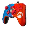 pack manette filaire rematch + casque super mario switch airlite pdp