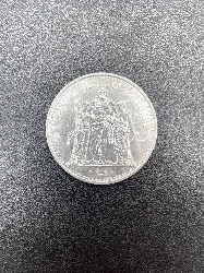 pièce d'argent 10 francs hercule 1967 argent 900 millième 24,98g