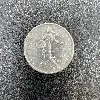 pièce d'argent 5 francs semeuse 1960 argent 900 millième 12,00g