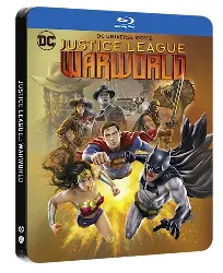 blu-ray justice league - warworld [édition steelbook]