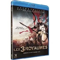 blu-ray les 3 royaumes - l'intégrale - version longue - blu - ray