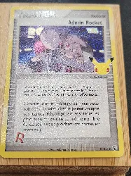 carte pokemon admin rocket 86/109